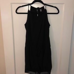 Aerie black romper